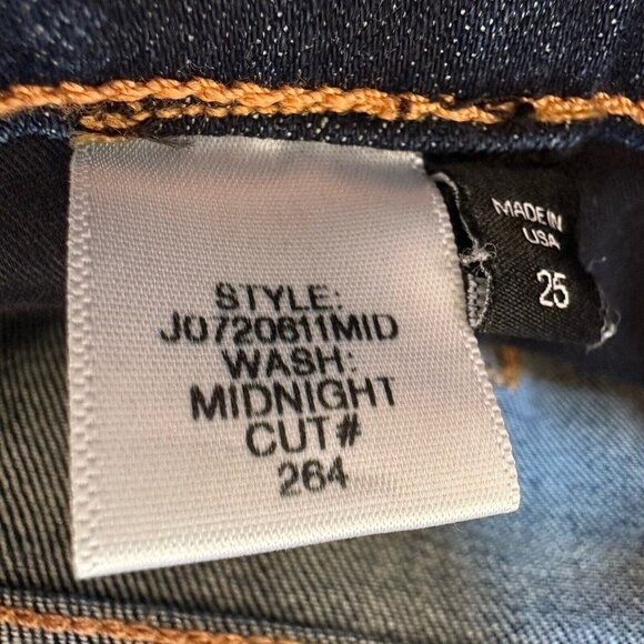 Veronica Beard‎ Blue Jeans Crop Carolyn Baby Boot High Rise Women's Size 25 - Picture 9 of 15